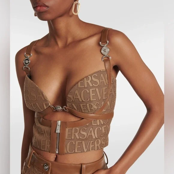 VERSACE BODICE TOP WITH ALLOVER LOGO
Style ID - Picture 12 of 16